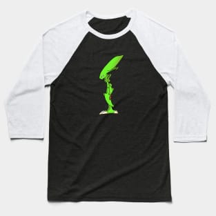 Lone Alien standing Baseball T-Shirt